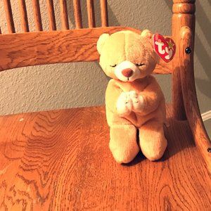 1990 -  Rare - TY Original- Hope the Praying Bear